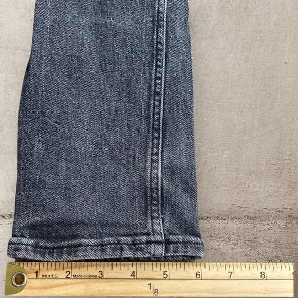 ALL SAINTS REX Jeans Men's W32 Black Distressed‎ Denim Slim Fit Tapered Ripped - Picture 13 of 13